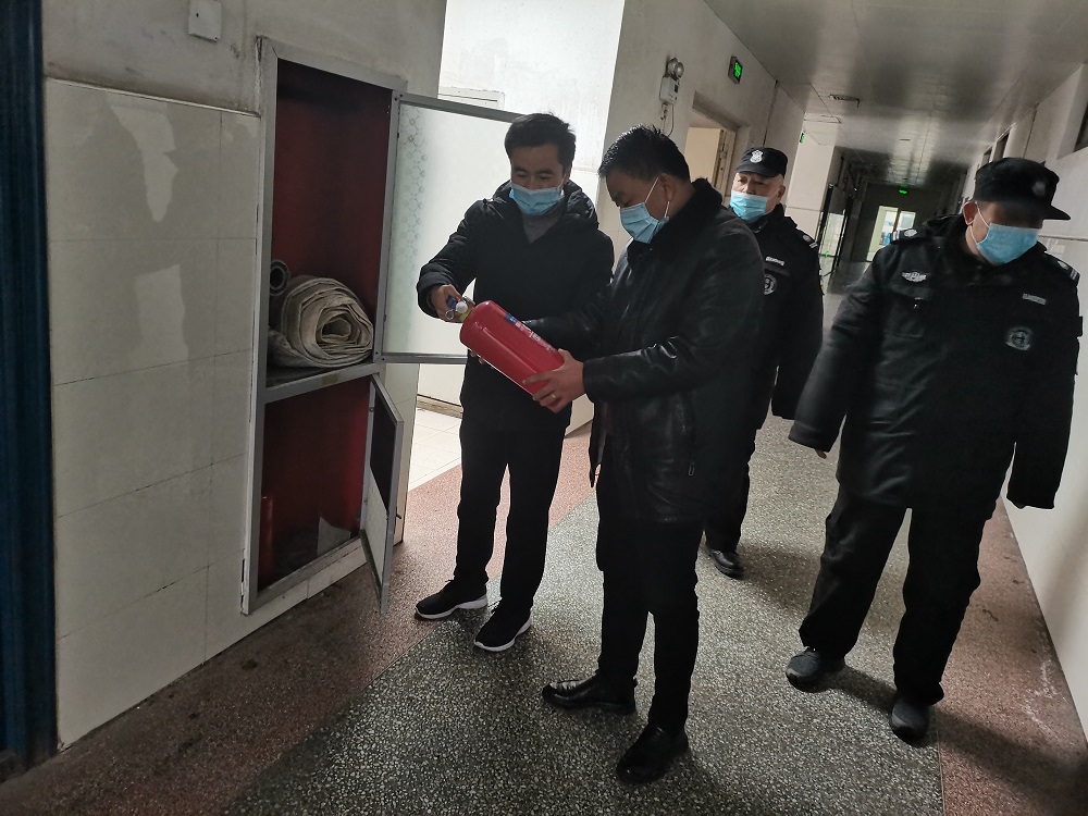 安全保卫处开展校园安全检查，筑牢校园安全防线